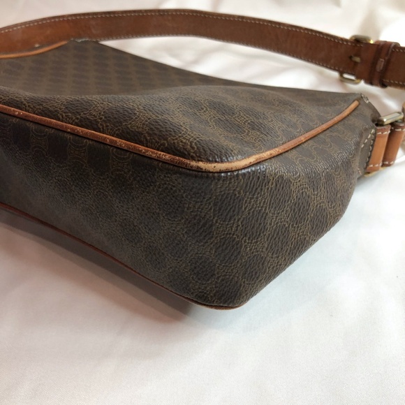 Celine Brown Macadam Crossbody Bag Sku#84022 - Picture 4 of 11